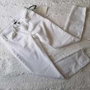 Current/Elliot The Stiletto 0 Clean White 25 NWT